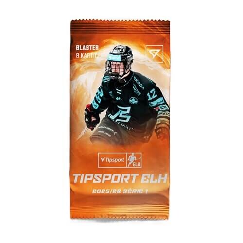 Sportzoo Hokejové karty Tipsport ELH 25/26 Blaster balíček 1. séria
