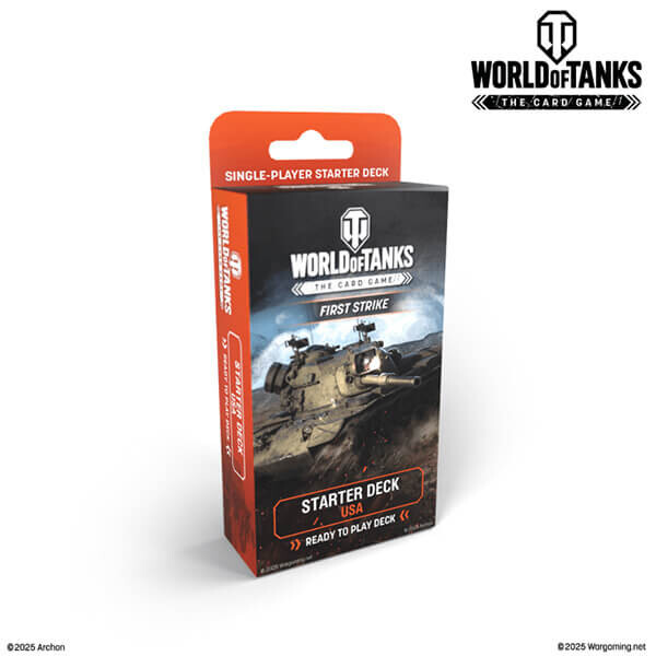 Archon Studio World of Tanks: The Card Game - Starter Deck USA: First Strike