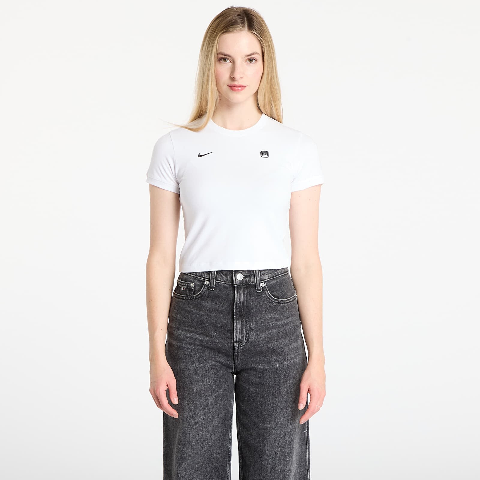 Tričko Nike Sportswear Shox Women's Tight T-Shirt White S