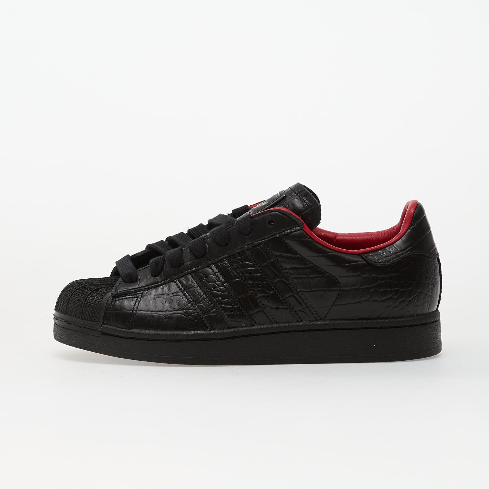 Tenisky adidas Superstar II Core Black/ Core Black/ Better Scarlet EUR 36 2/3