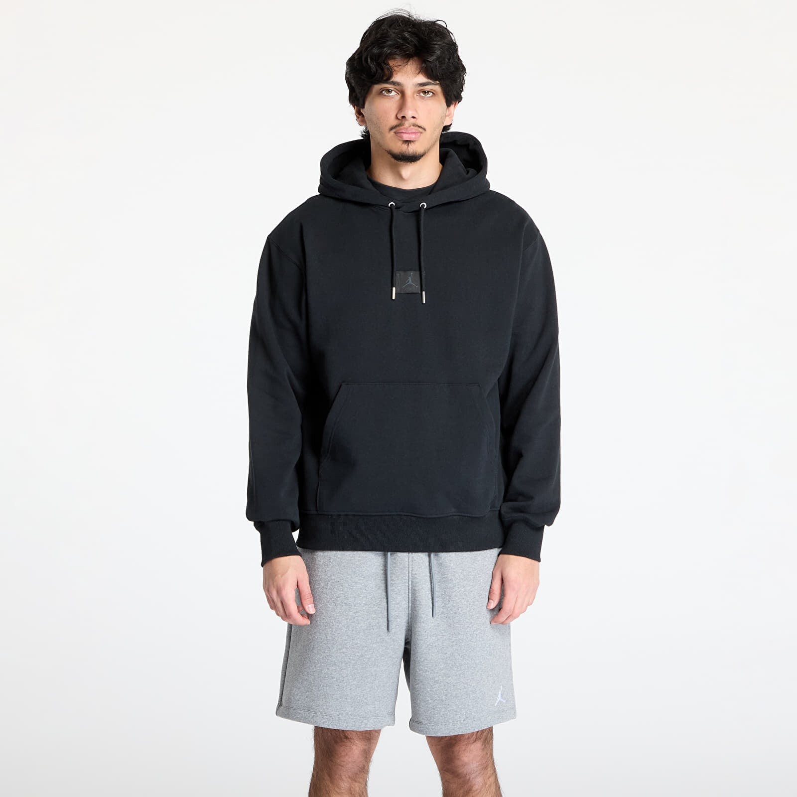 Mikina Jordan Flight Fleece Men's Pullover Hoodie Black L