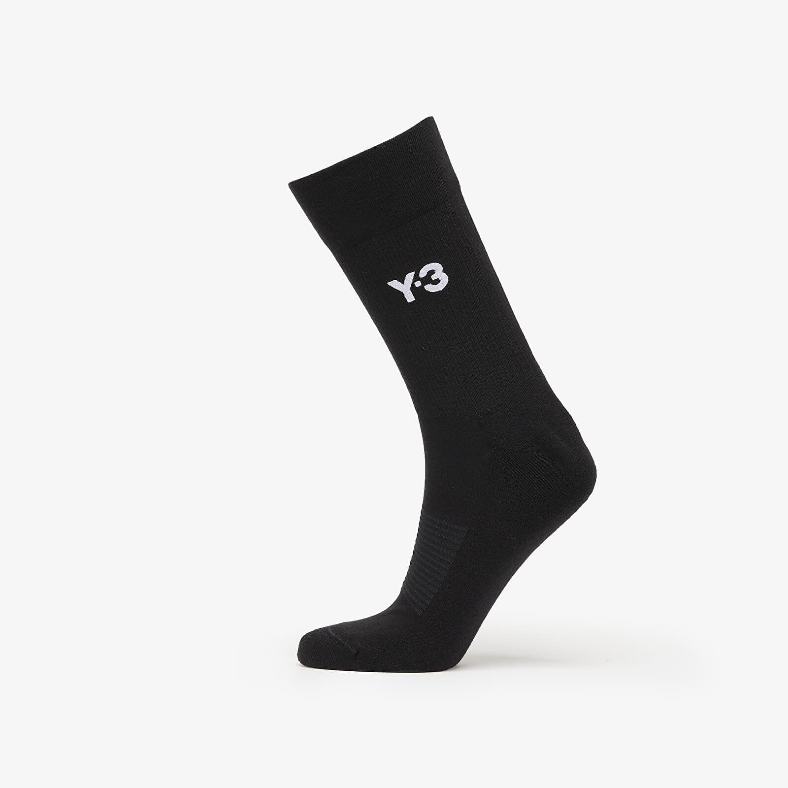 Ponožky Y-3 Cl Sock Cre Black L