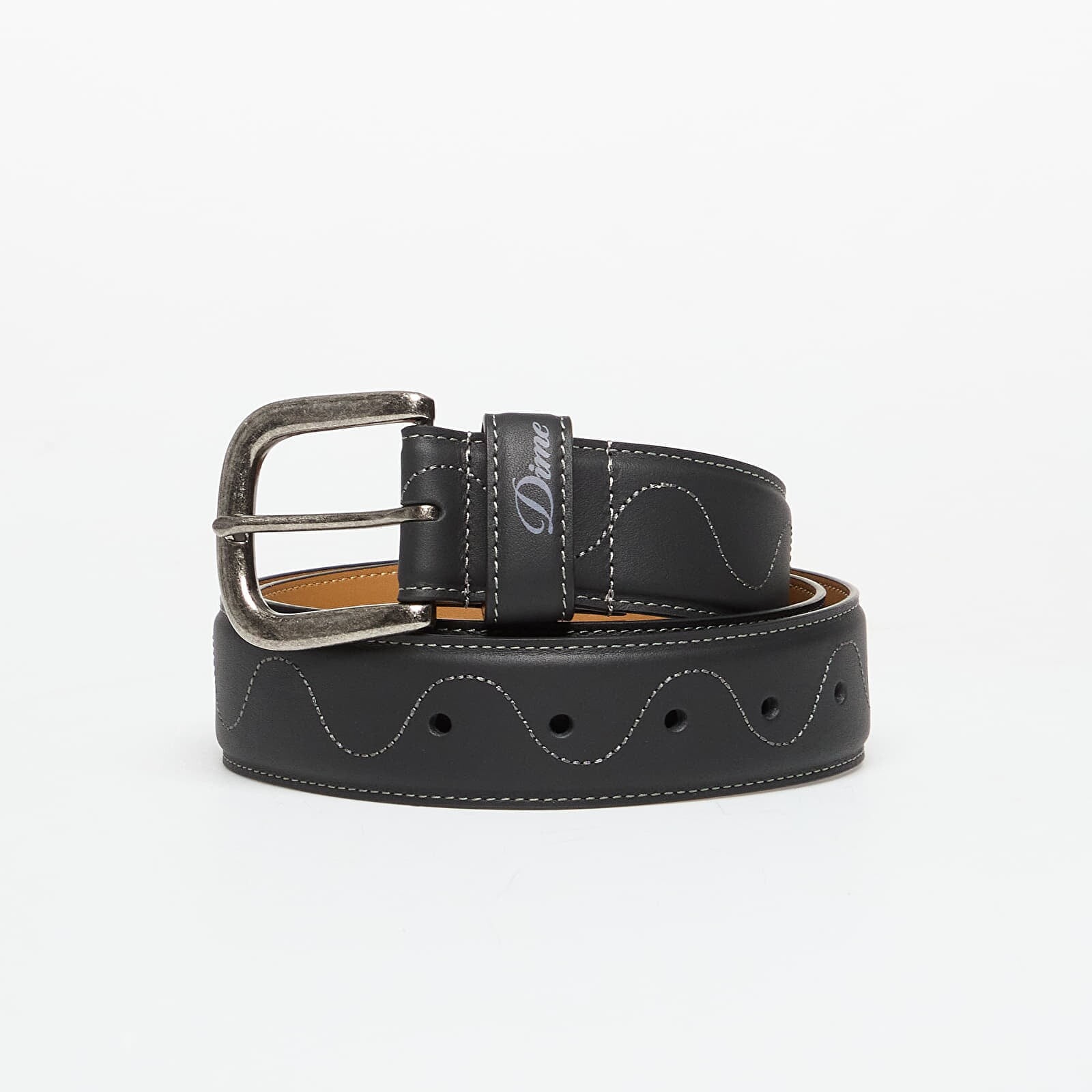 Opasok DIME Desert Leather Belt Black L/XL