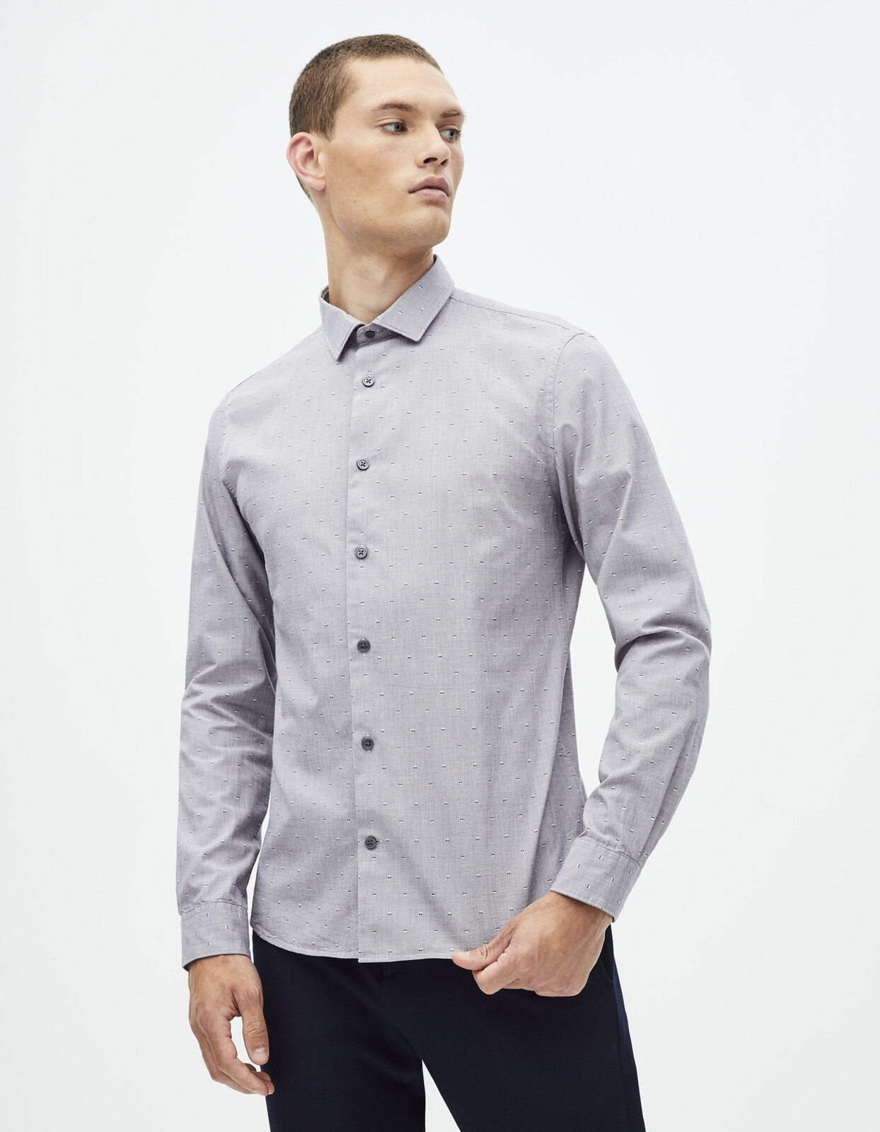 Celio Shirt Safil slim cut - Men's