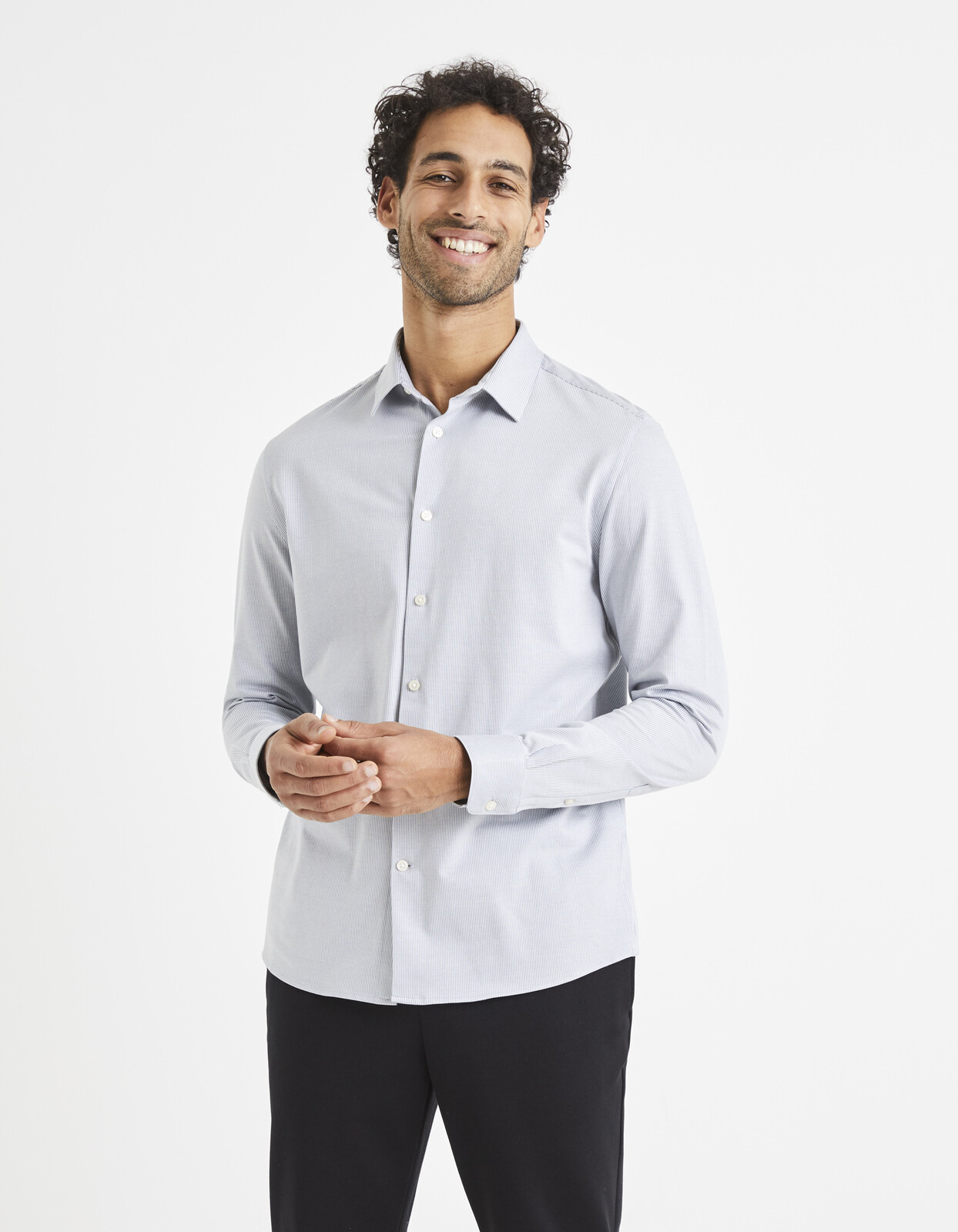 Celio Cotton Shirt Vactive slim - Men