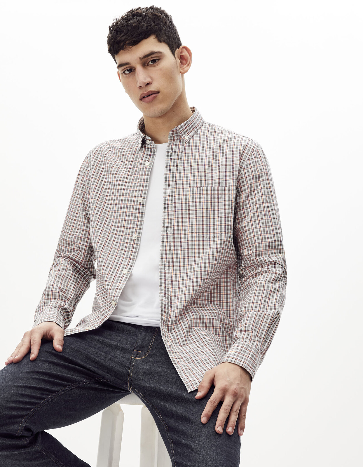 Celio Plaid Shirt Rakaro - Men