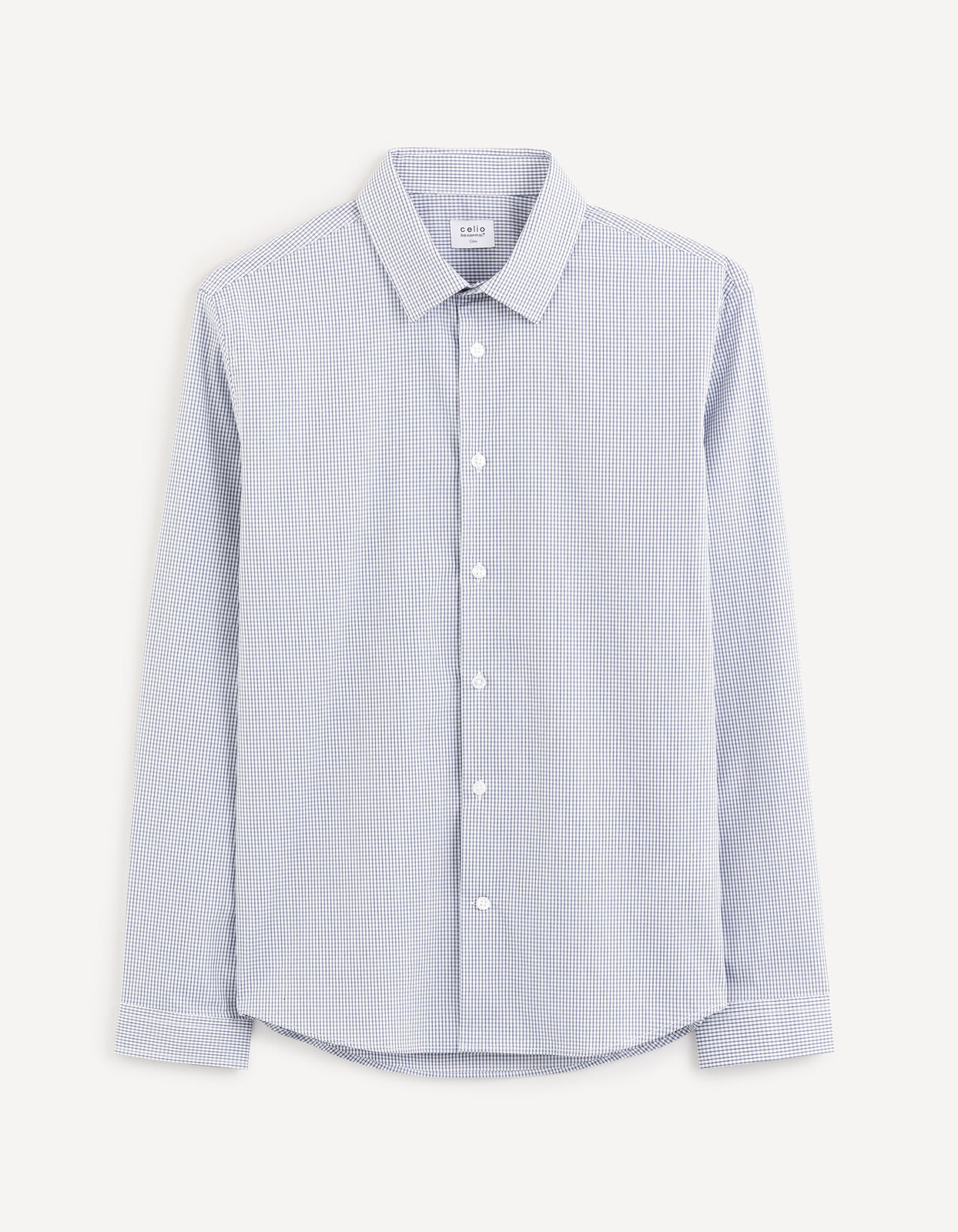 Celio Shirt Baburo slim tiny cube - Men