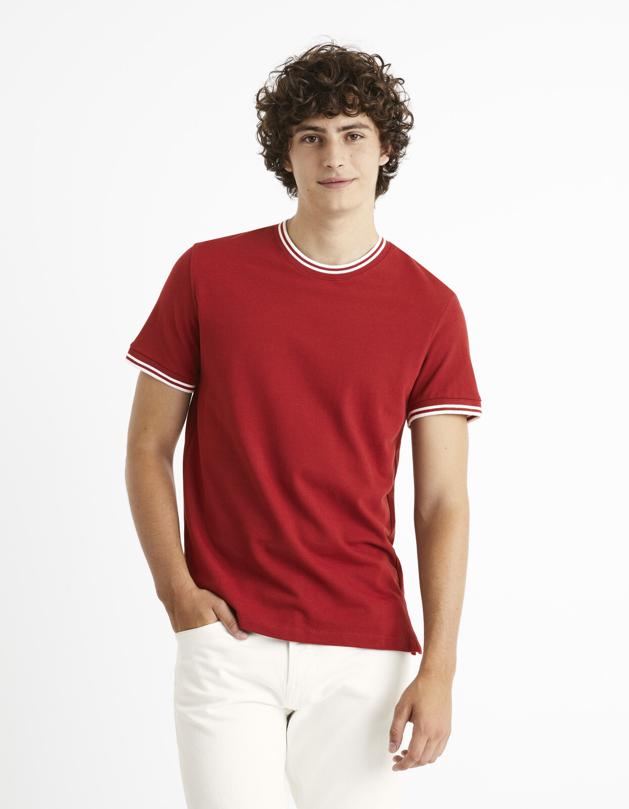 Celio Short Sleeve T-Shirt Bepiquo - Men