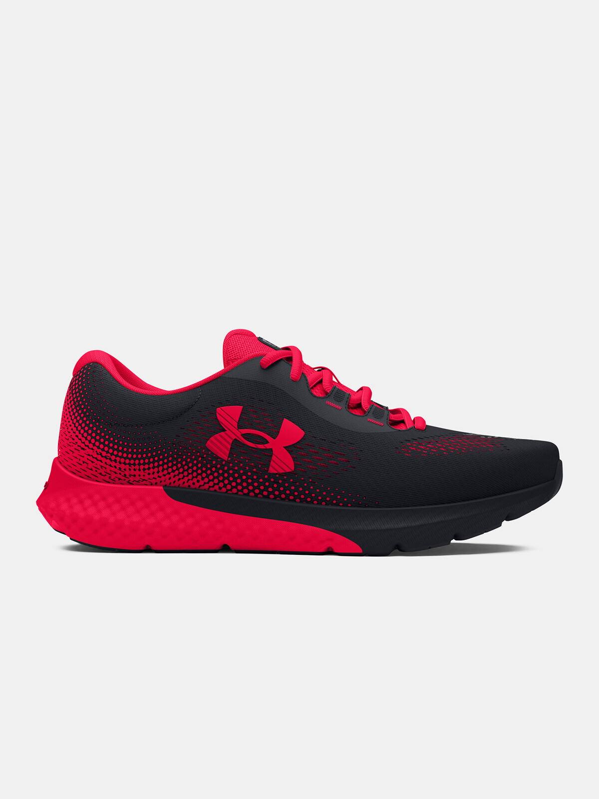 Červeno-čierne pánske tenisky Under Armour UA Charged Rogue 4