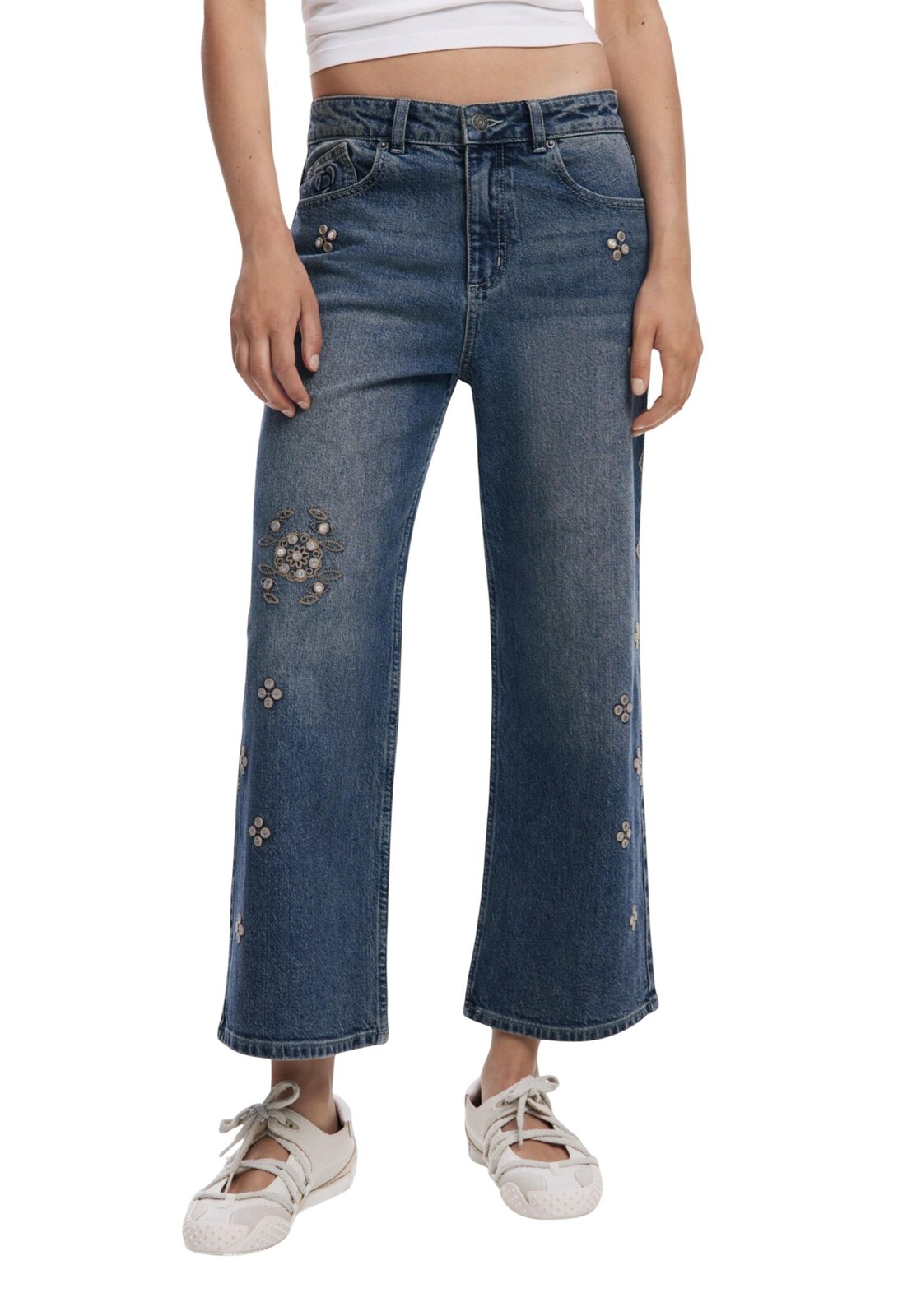 Desigual dámske rifle s aplikáciami