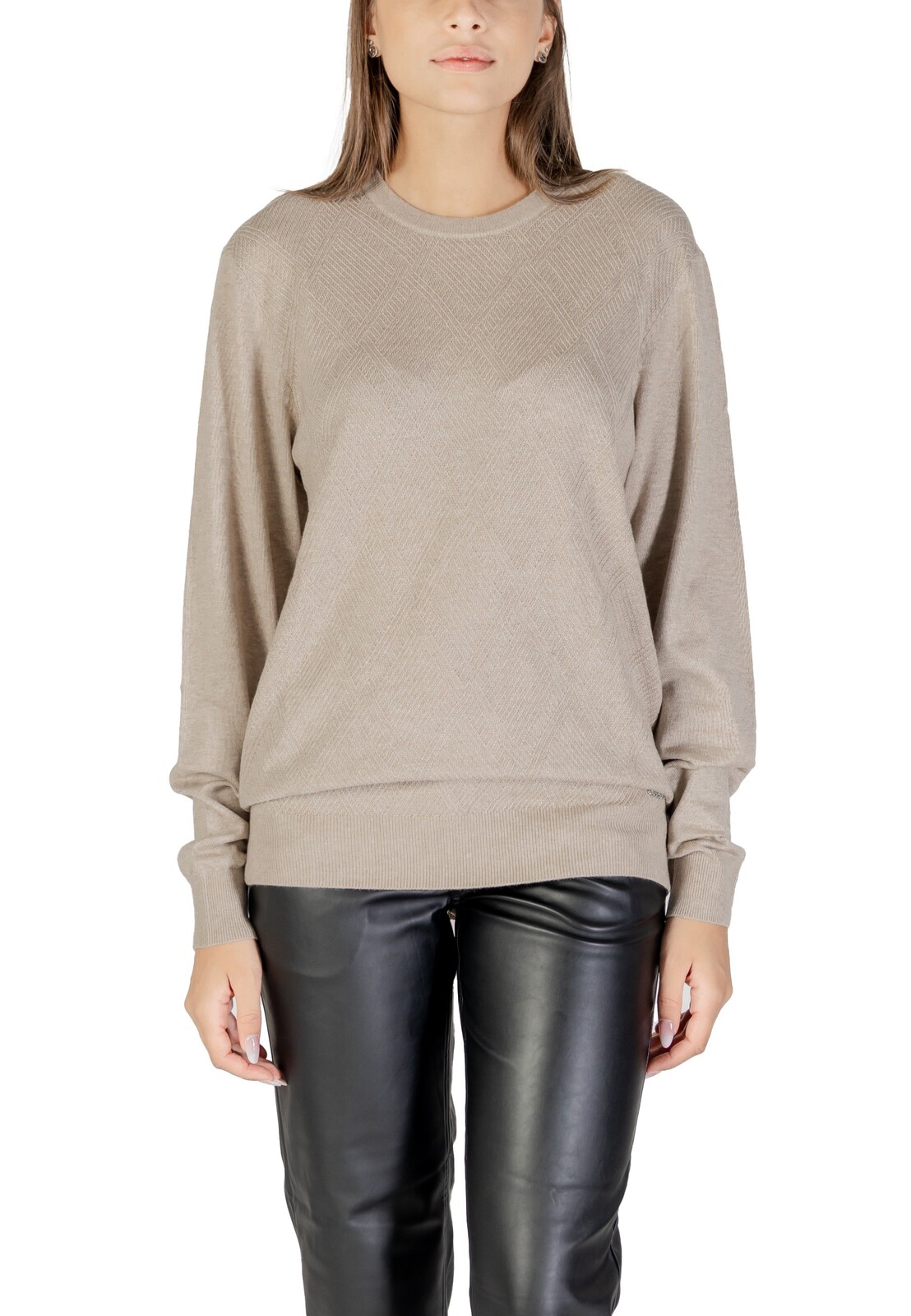 Guess dámsky sveter s okrúhlym výstrihom