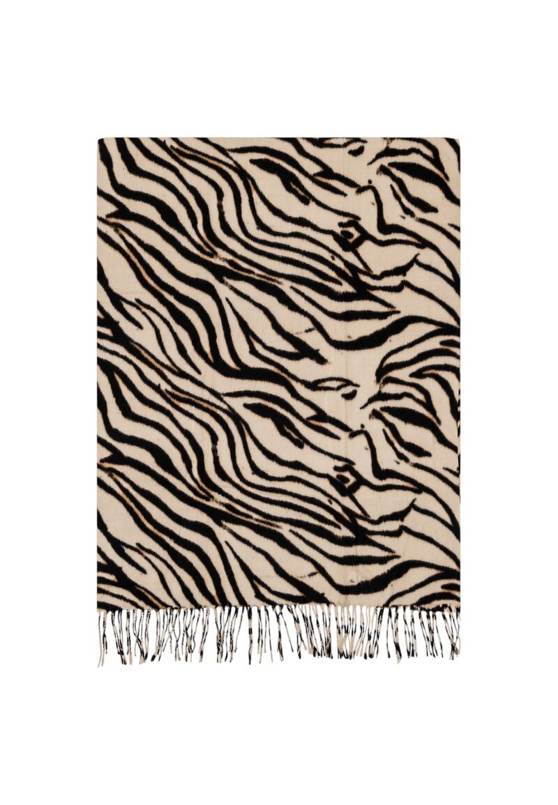 Zebra vzorovaná šatka Pieces