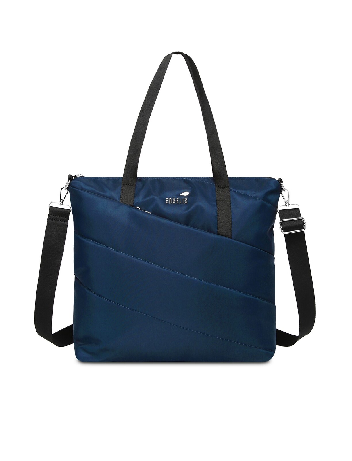 Lora Blue - prešívaná taška