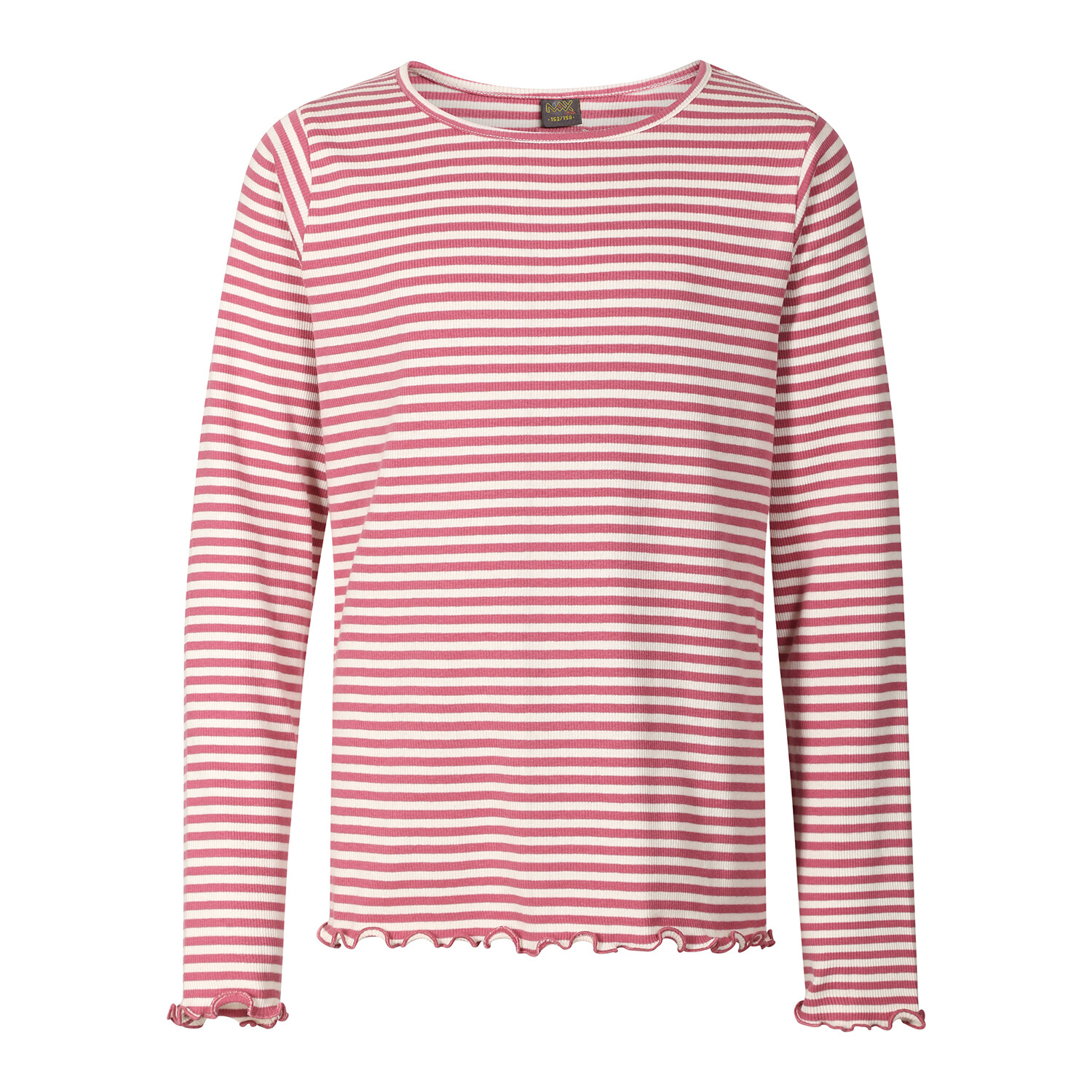 Detské pruhované tričko s dlhým rukávom