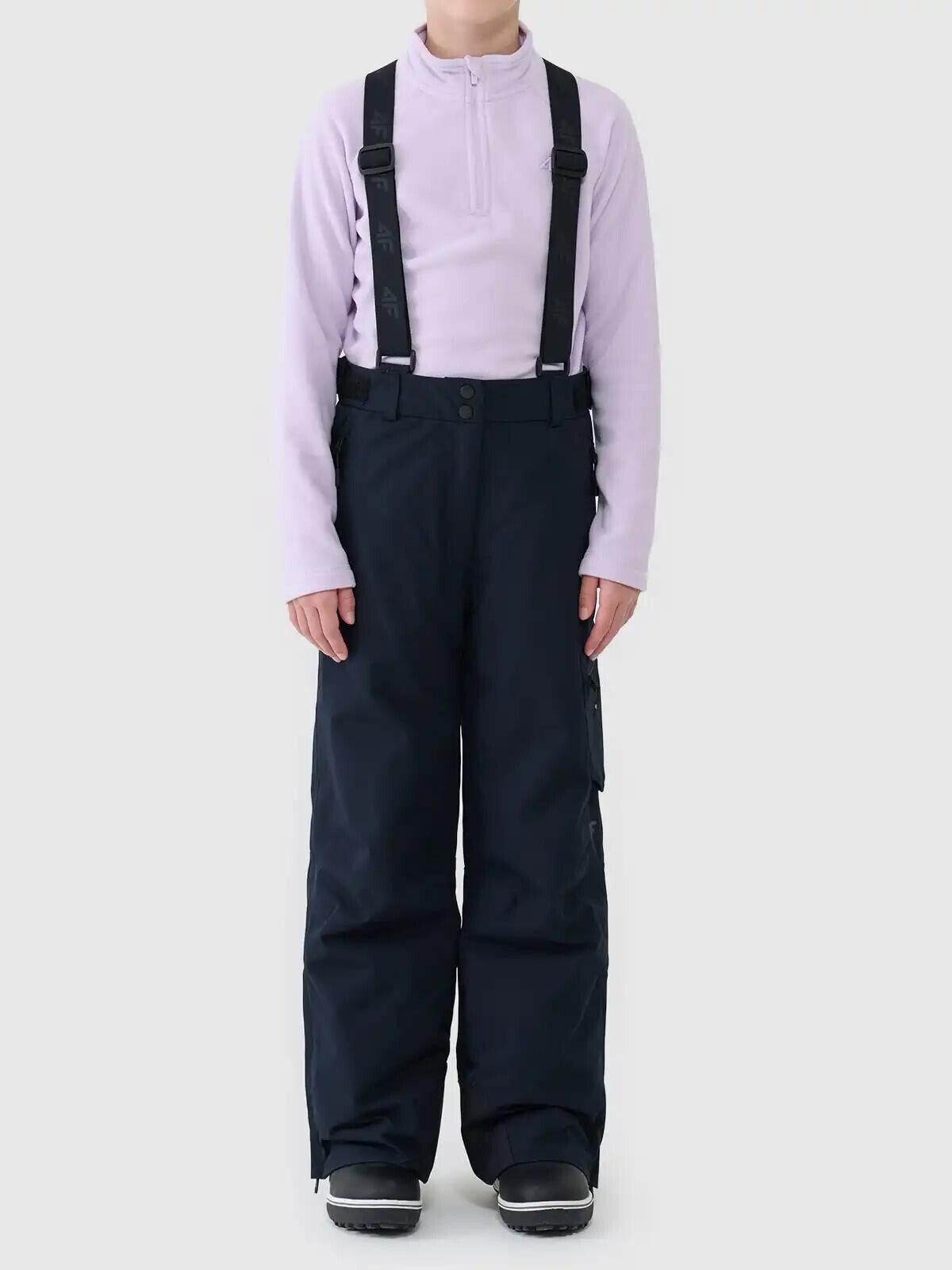 Dievčenské lyžiarske nohavice 4F