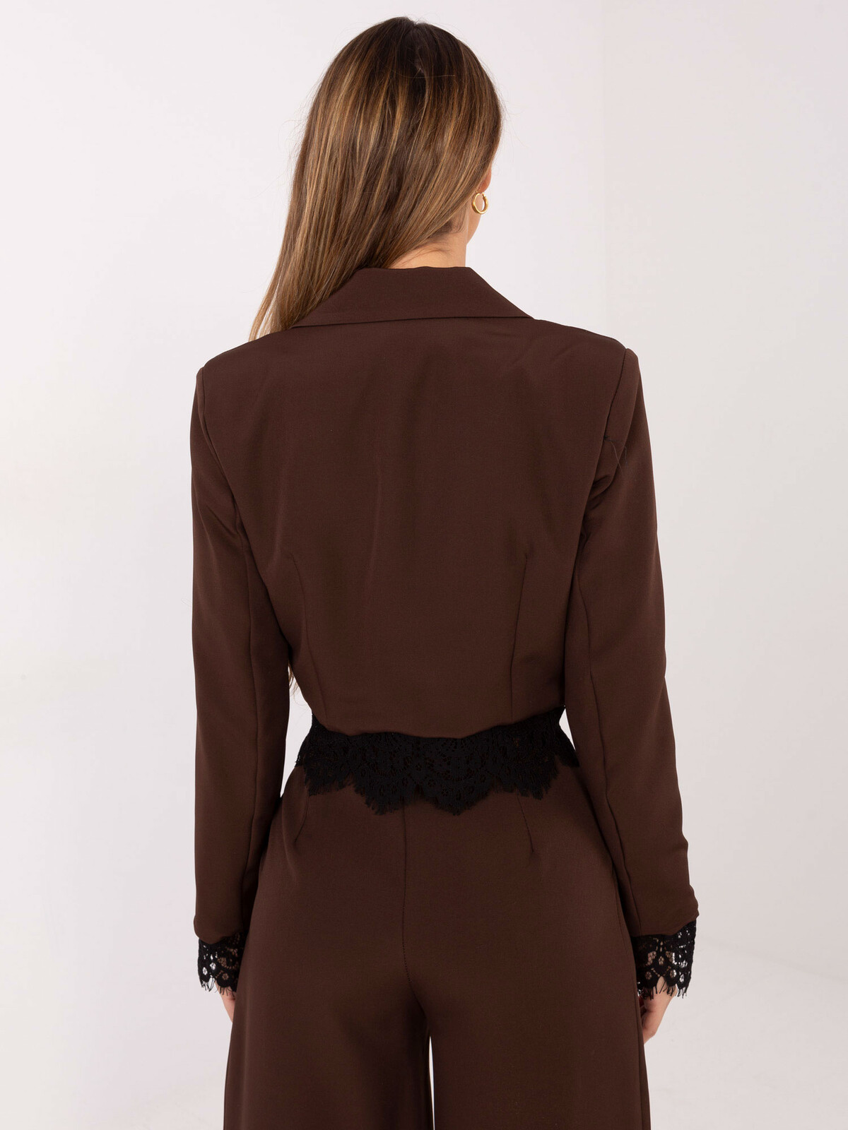 Hnedá dámska bomber bunda