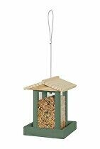 Vonkajší podávač. FLORA 1 na semená drevo zelená Zolux