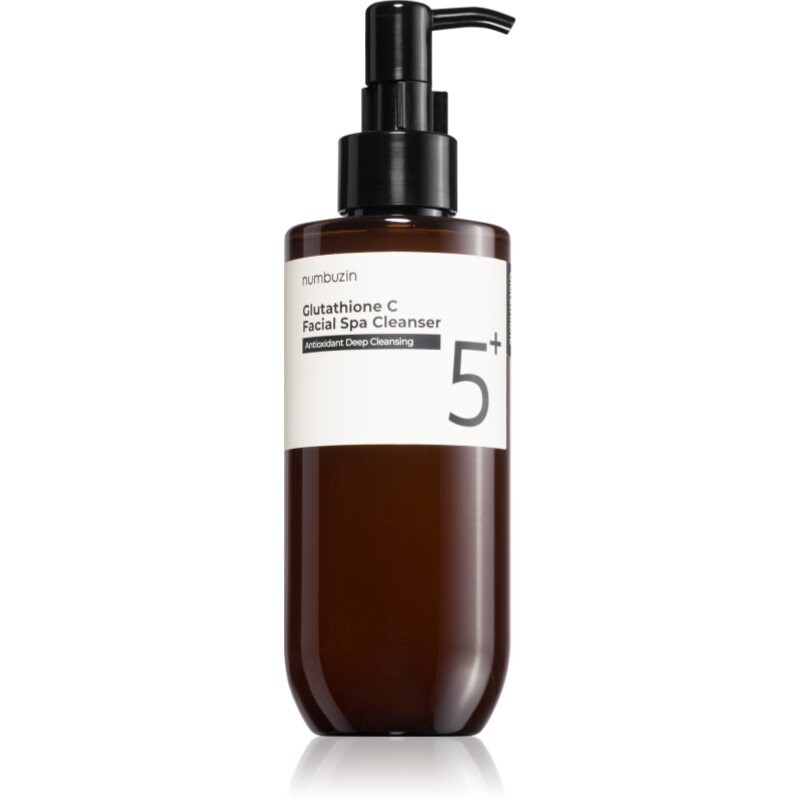 Numbuzin No. 5 Glutathione C Facial Spa Cleanser čistiaci a odličovací olej pre rozjasnenie pleti 200 ml