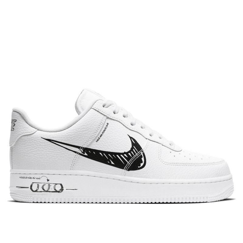 Pánske Air Force 1 LVB Utility M CW7581-101 White Pattern - Nike 41 bílá - vzor