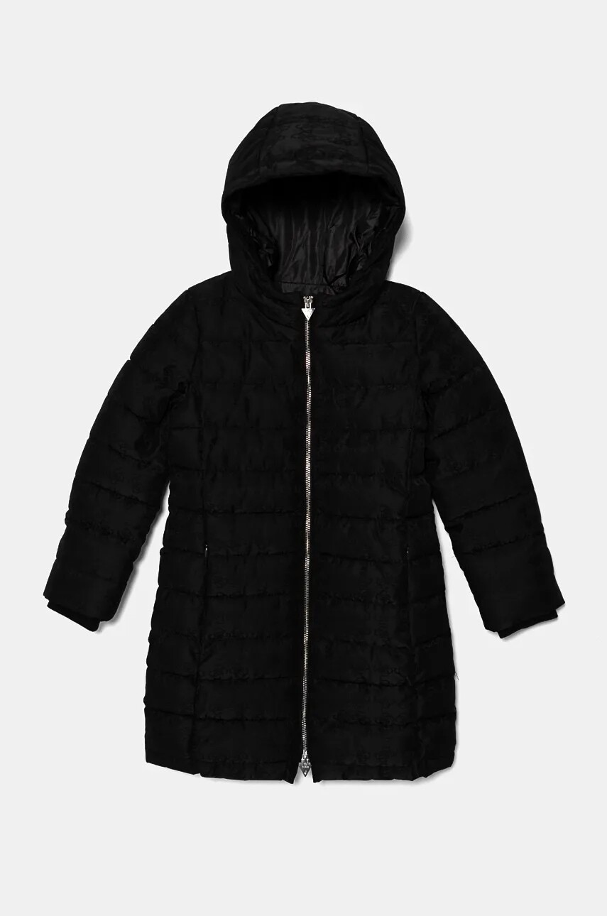 Detská bunda Guess čierna farba, J4BL25 WGLW2