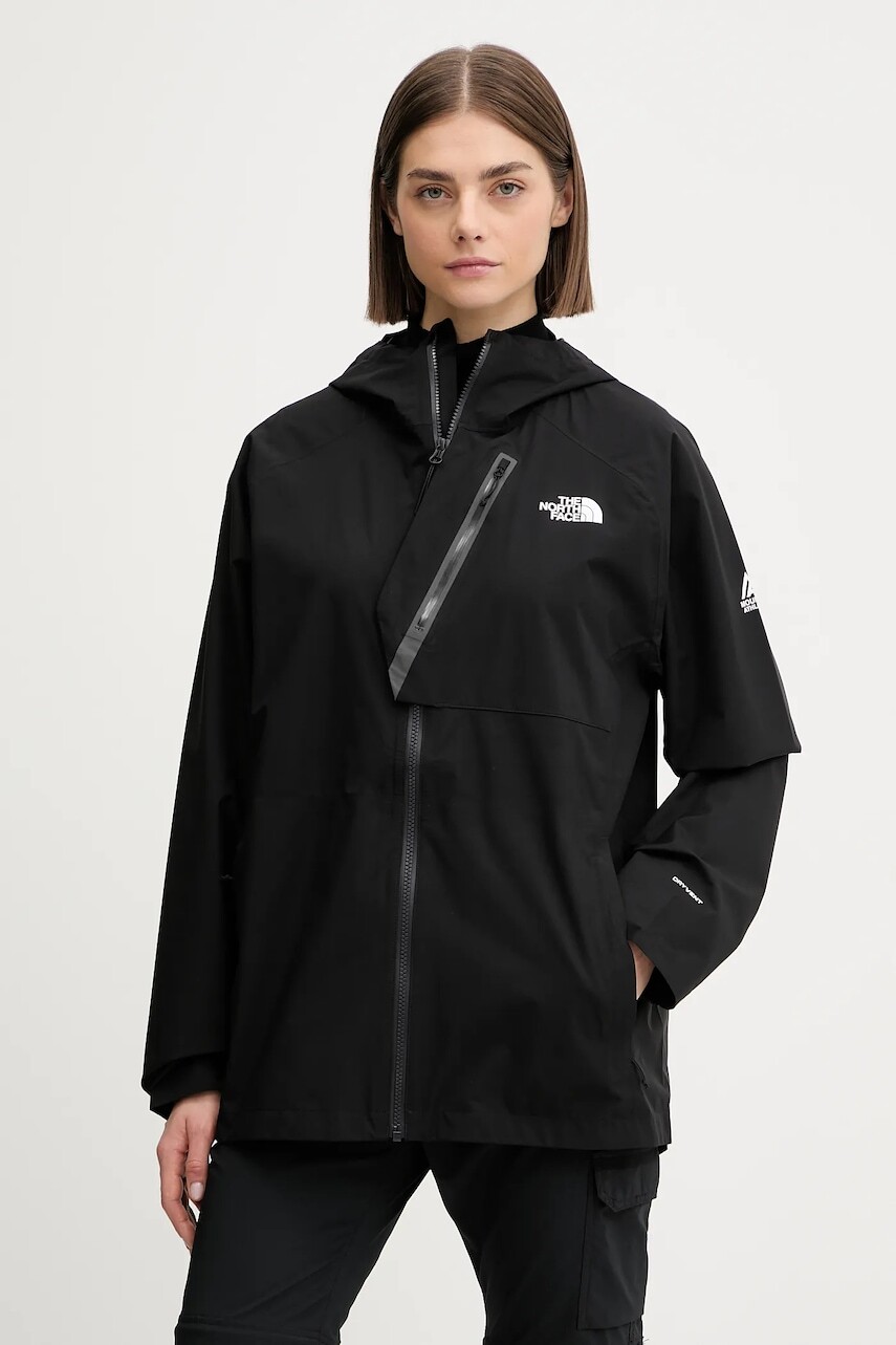 Nepremokavá bunda The North Face Ma Waterproof Jacket dámska, čierna farba, prechodná, NF0A892UJK31