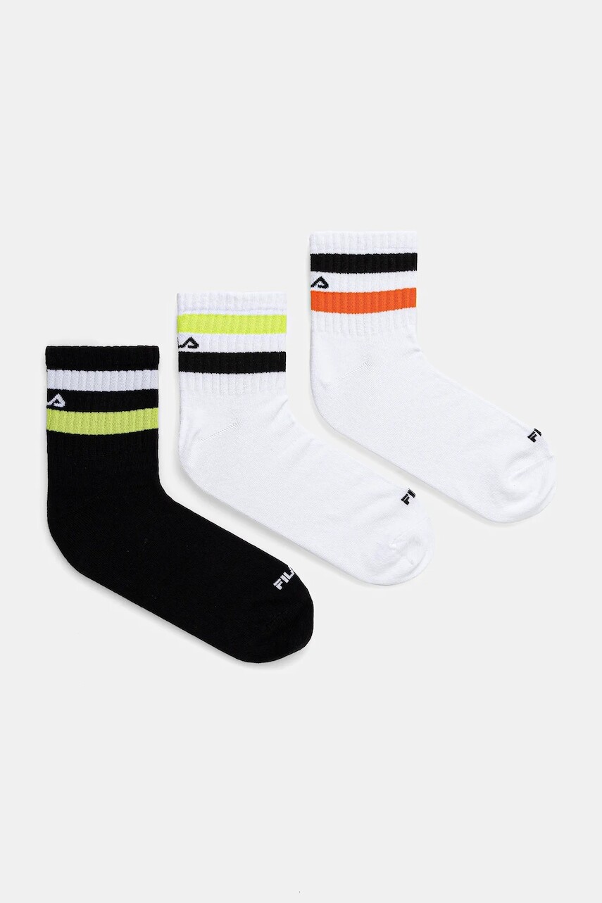 Ponožky Fila 3-pak biela farba, F5606