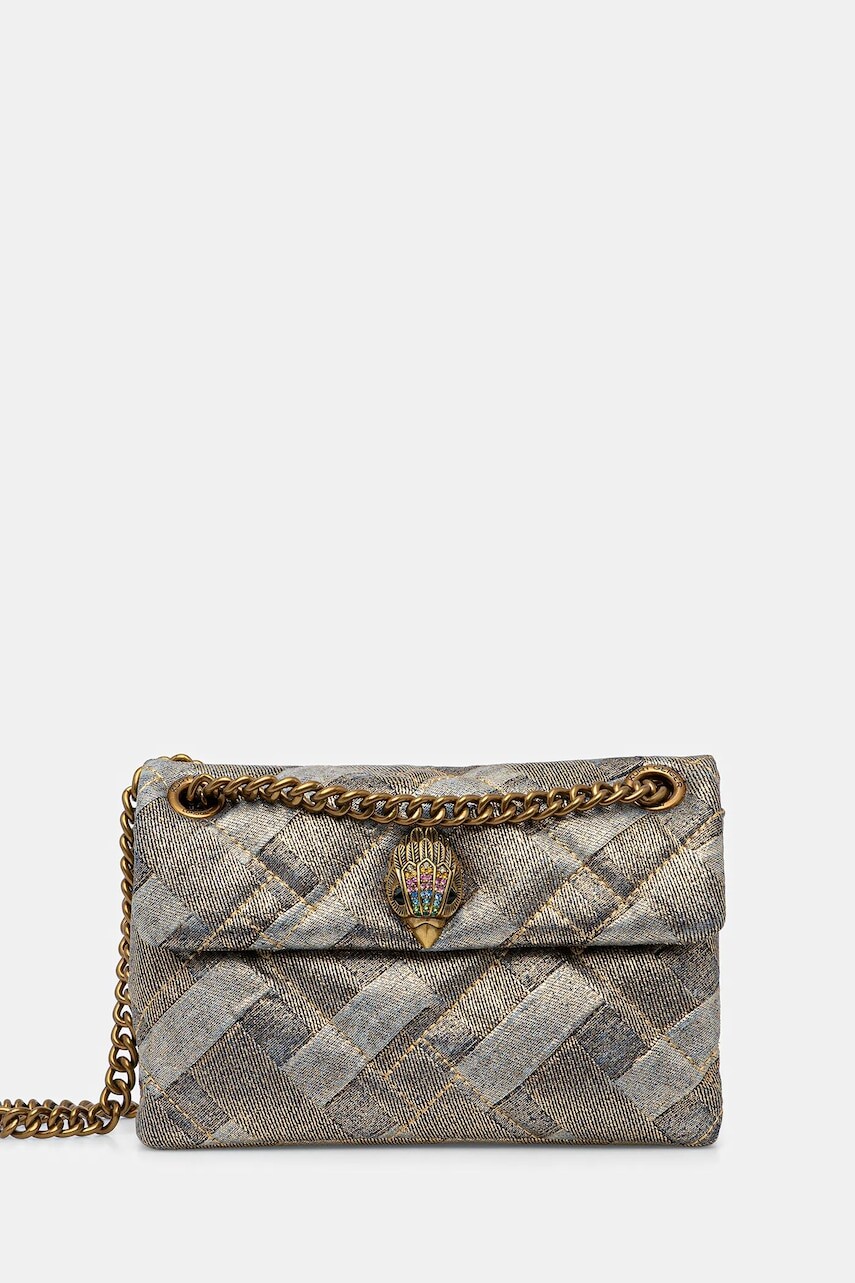 Kabelka Kurt Geiger London MINI KENSINGTON zlatá farba, 8885566669