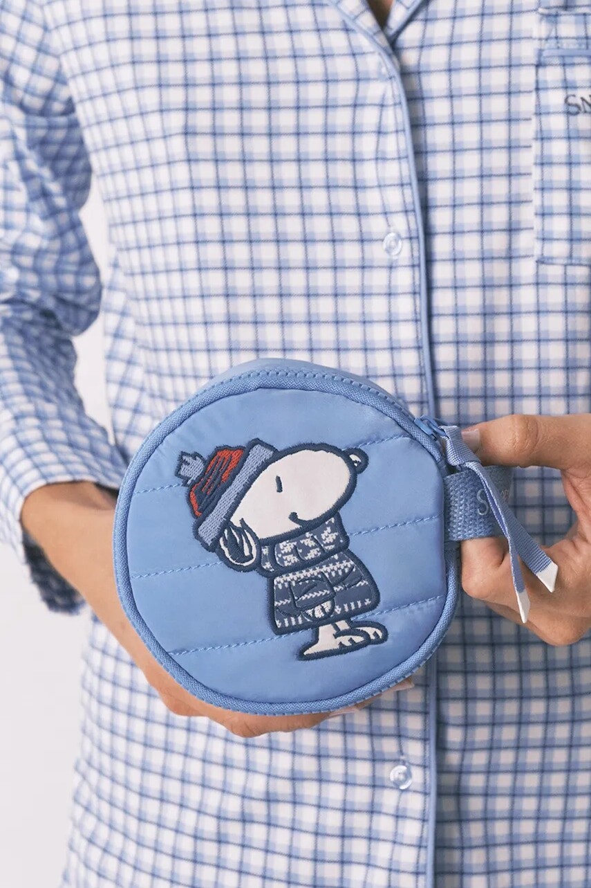 Kozmetická taška women'secret modrá farba, 4842033