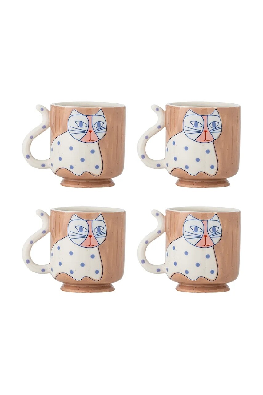 Sada pohárov Bloomingville Missy 325 ml 4-pak viac farieb