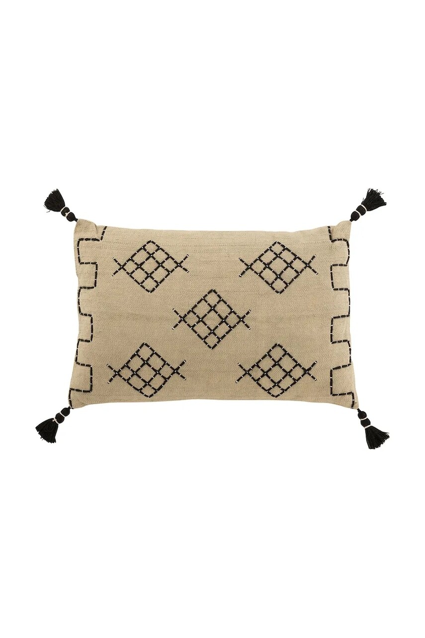 Bavlnený dekoratívny podsedák J-Line 59 x 37,5 x 13,5 cm viac farieb