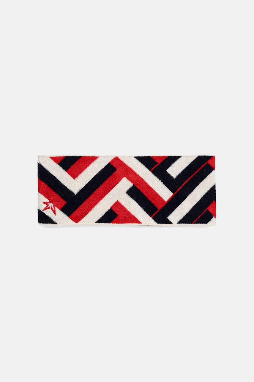 Čelenka s prímesou vlny Perfect Moment červená farba, U8000016