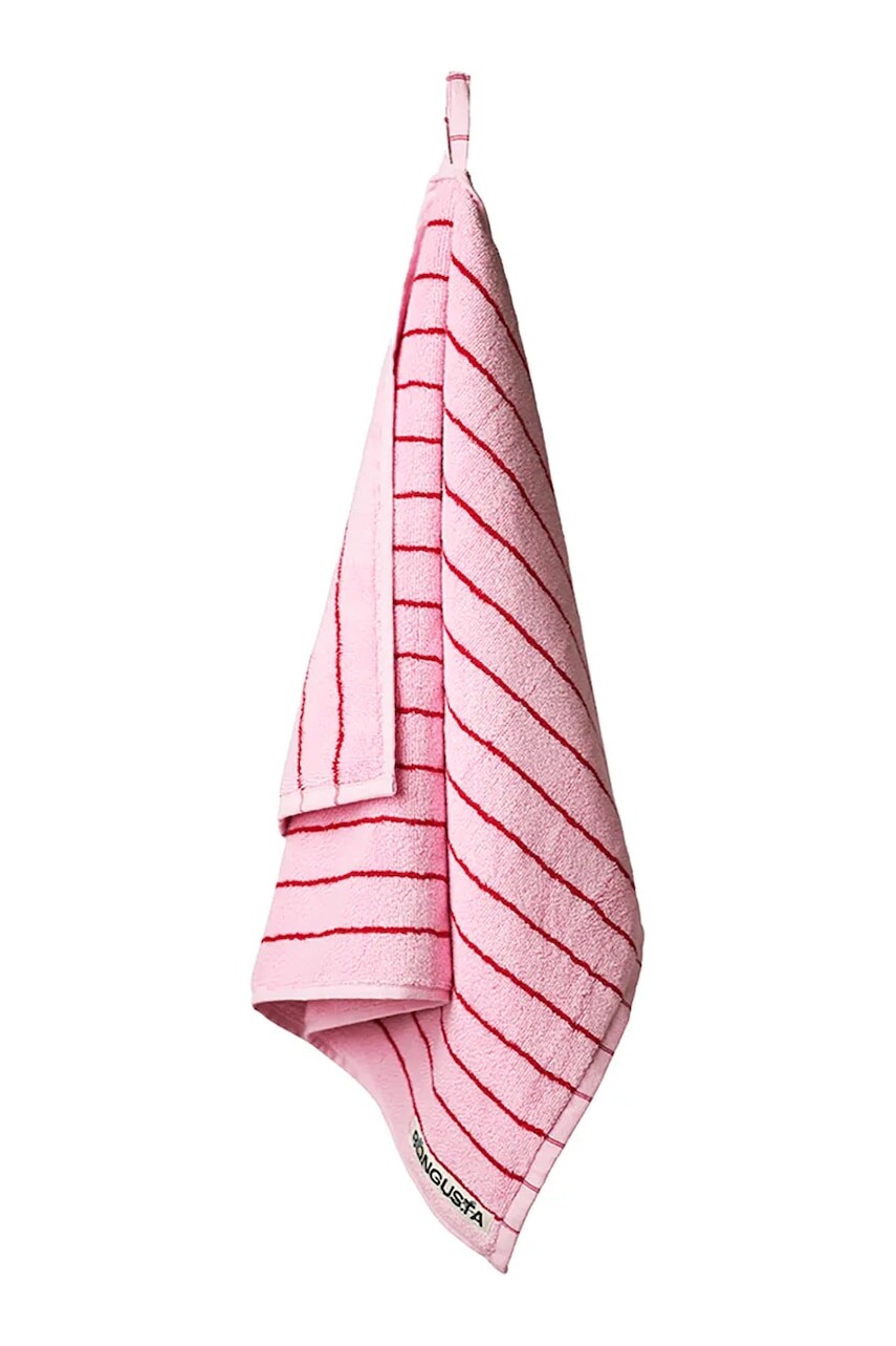 Malý bavlnený uterák Bongusta Naram 50 x 80 cm ružová farba