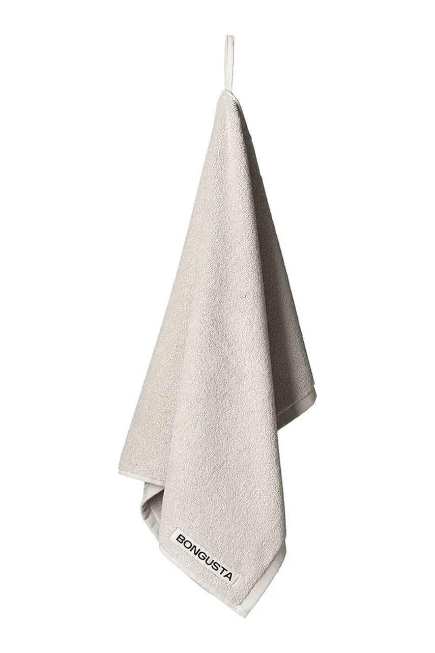 Malý bavlnený uterák Bongusta Naram 50 x 80 cm béžová farba