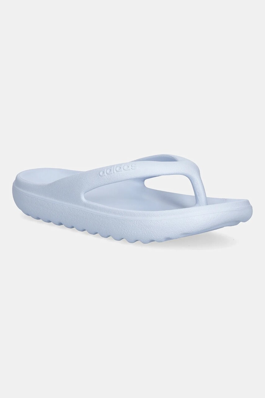 Šľapky adidas Adilette Lumia modrá farba, na plochom podpätku, HP6949