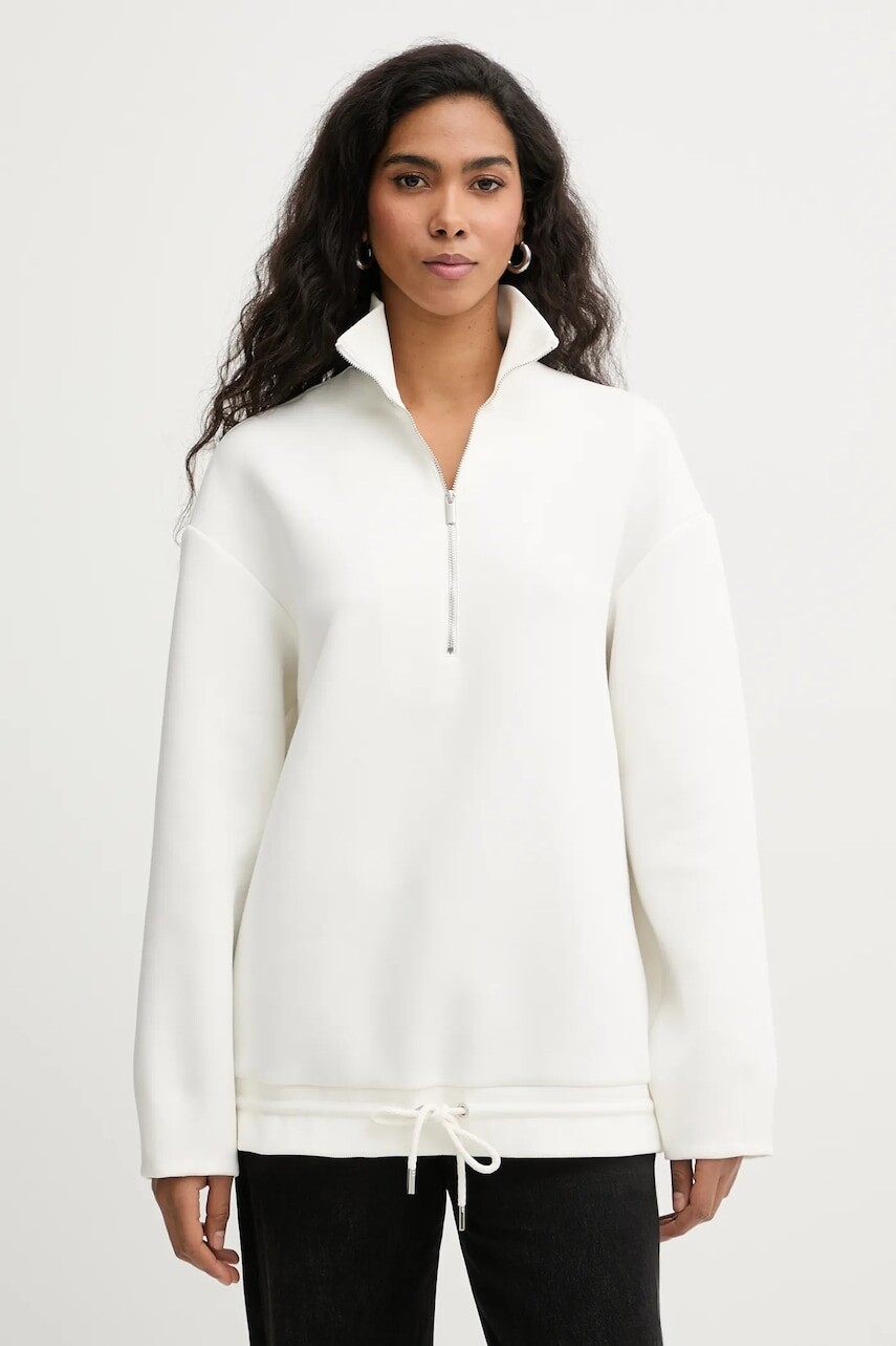 Mikina MM MADIA béžová farba, jednofarebná, 2616921047600