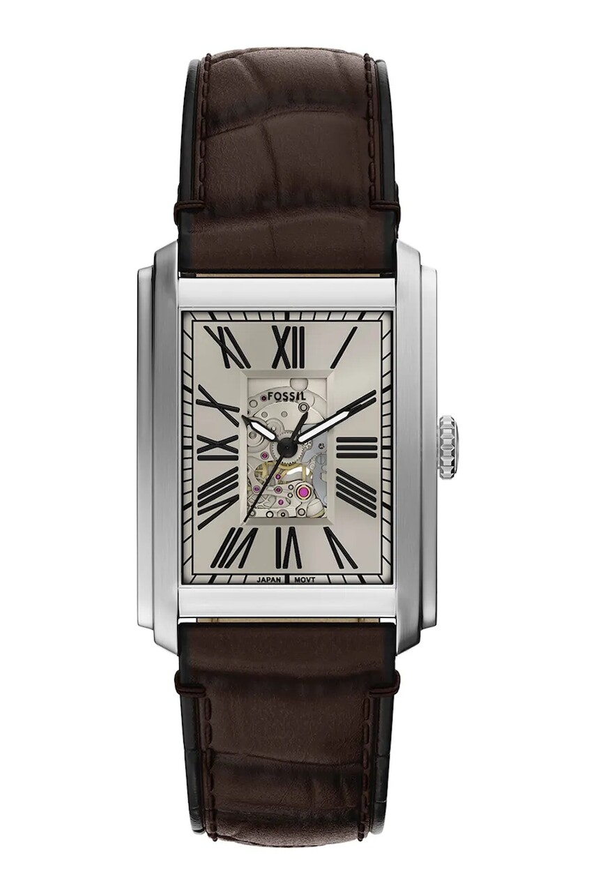 Hodinky Fossil pánske, strieborná farba, ME3272