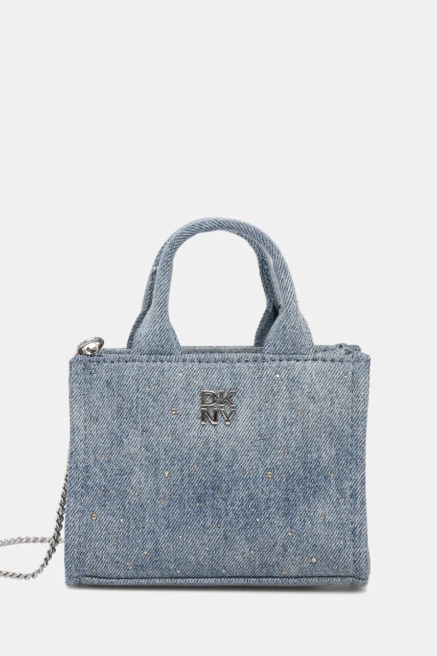 Kabelka Dkny modrá farba, R53AQM56