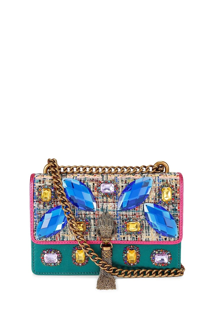 Kabelka Kurt Geiger London Shoreditch zelená farba, 5384469169