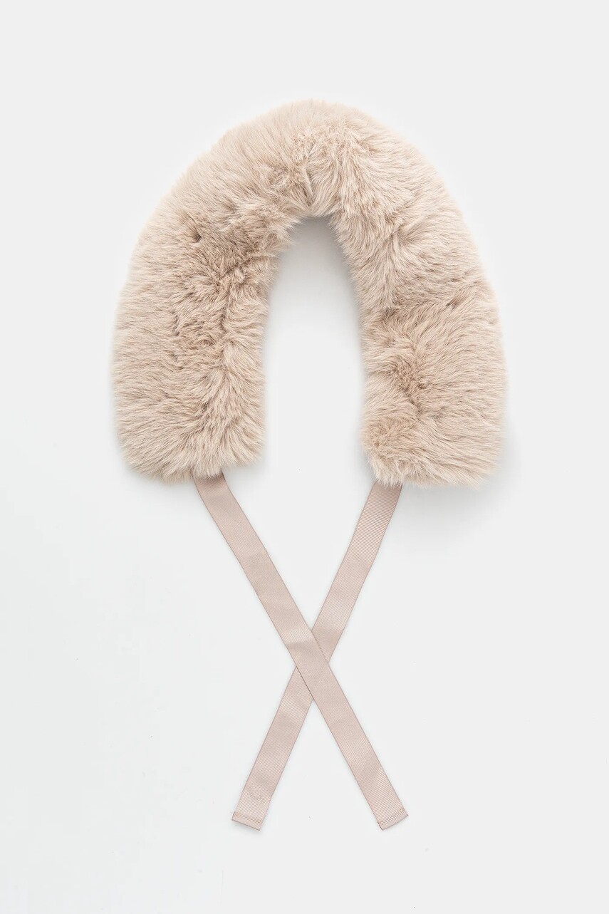 Šál Pedro del Hierro béžová farba, jednofarebný, 4962467