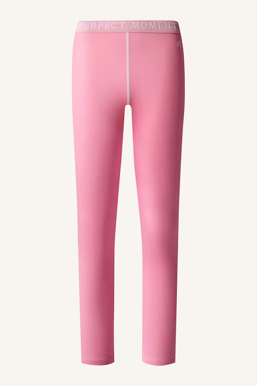 Detské funkčné legíny Perfect Moment thermal pants ružová farba, K6000074
