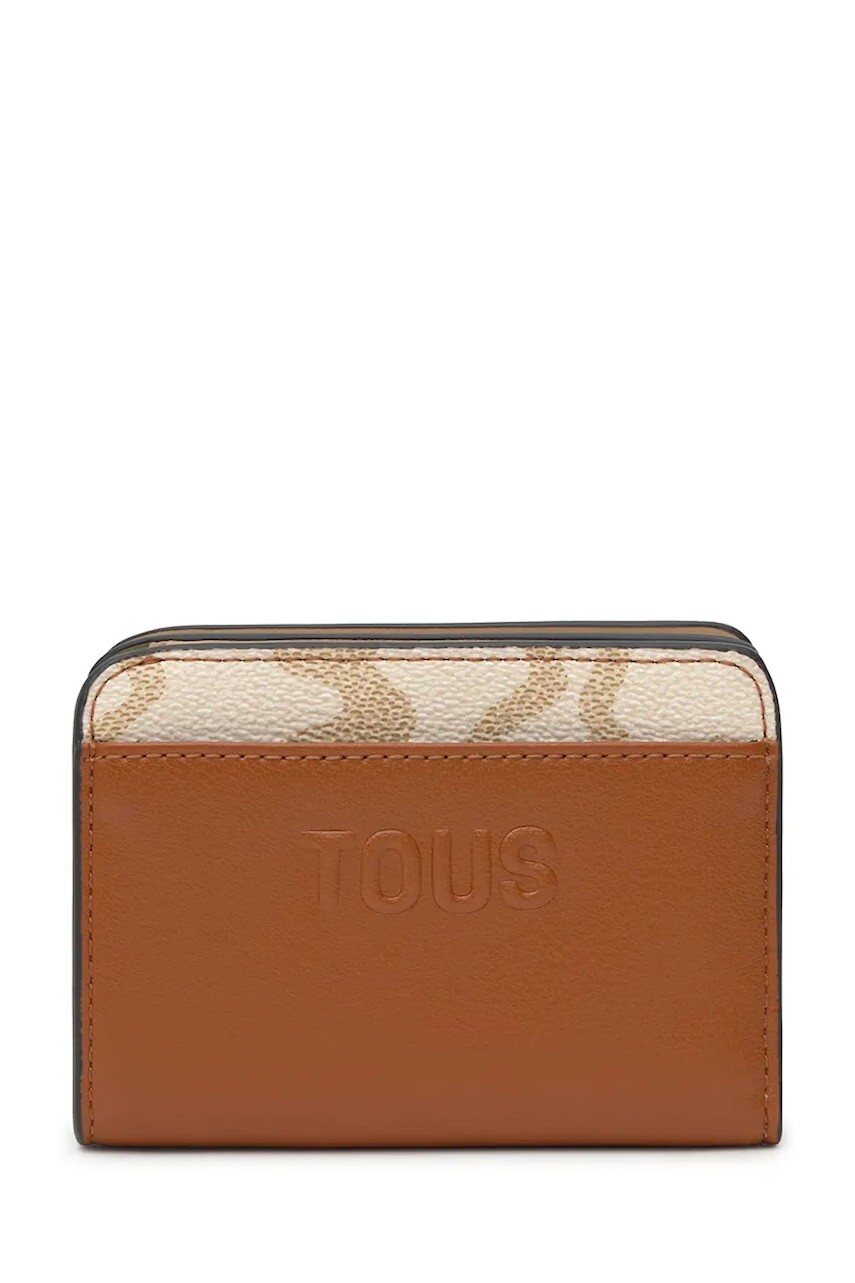 Peňaženka Tous Kaos Icon dámska, hnedá farba, 2002357343