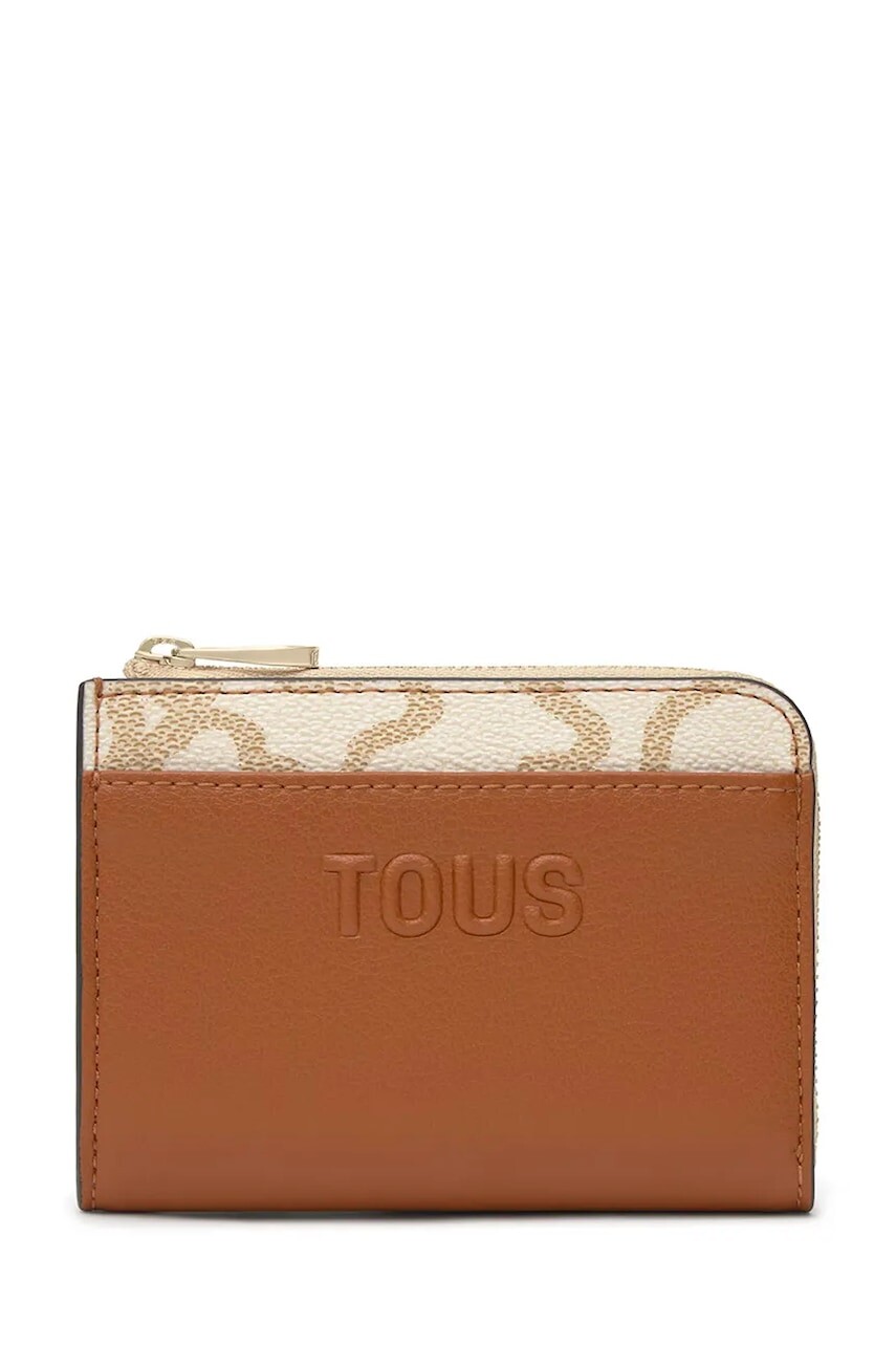 Peňaženka Tous Kaos Icon dámska, hnedá farba, 2002357443