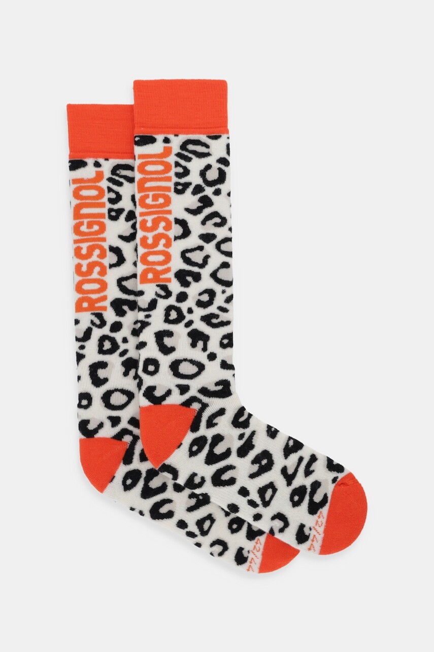 Vlnené ponožky Rossignol béžová farba, RLOMX09