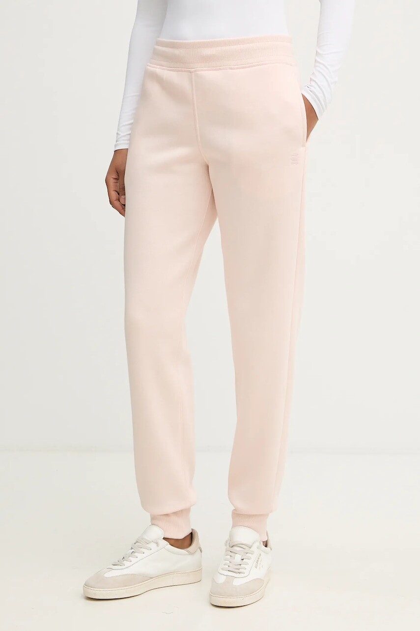 Tepláky G-Star Premium core 2.0 ružová farba, jednofarebné, D21320-C235-H390