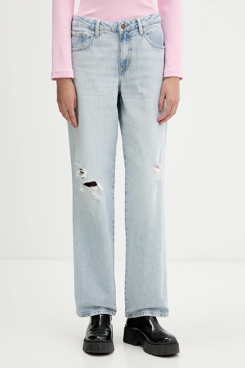 Rifle Guess Jeans vysoký pás, W6RA0I D5M5D