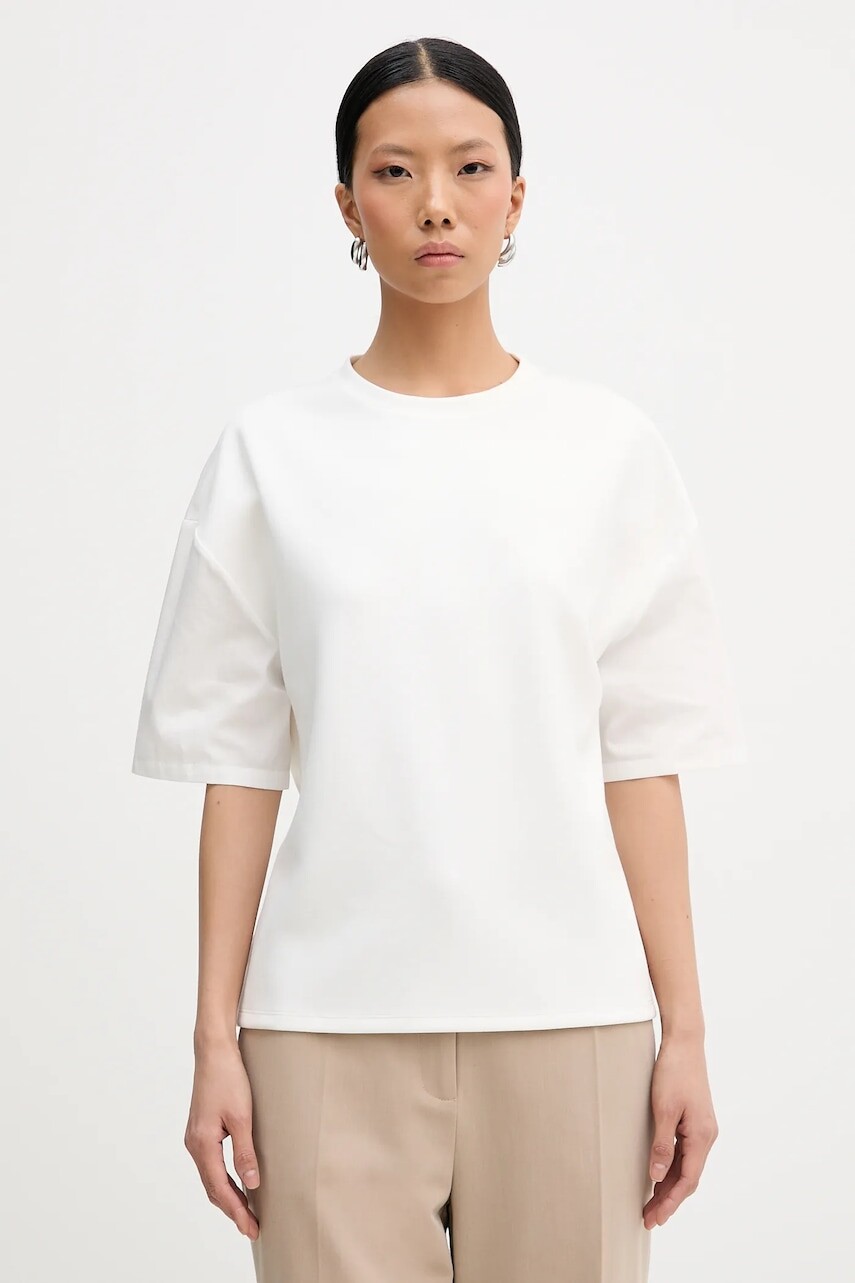 Tričko Patrizia Pepe dámske, biela farba, 8M1813 J394