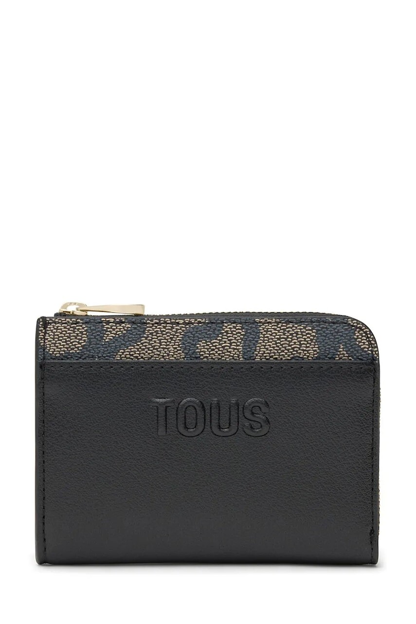 Peňaženka Tous Kaos Icon dámska, čierna farba, 2002357451