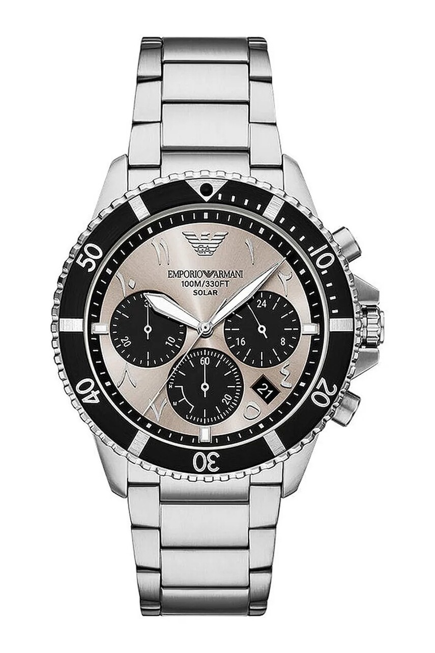 Hodinky Emporio Armani pánske, strieborná farba, AR11722