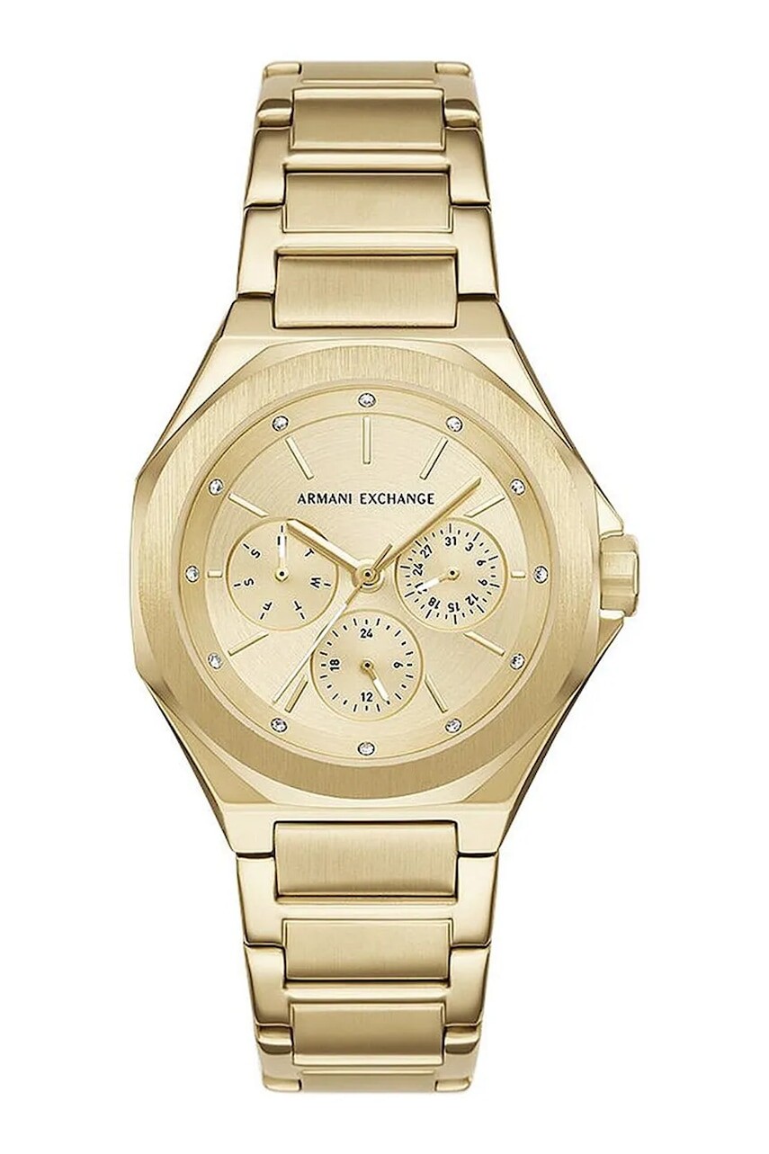 Hodinky Armani Exchange dámske, zlatá farba, AX4624