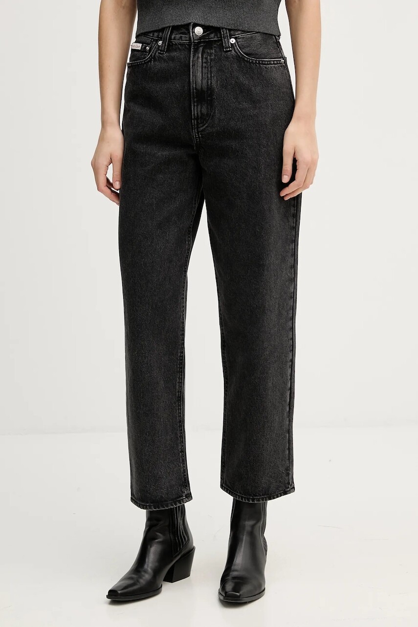 Rifle Calvin Klein Jeans vysoký pás, LV047E627G